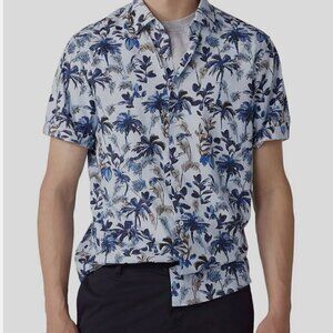 Rodd & Gunn Lightweight Ermedale Print Cotton Shirt Size 3XL